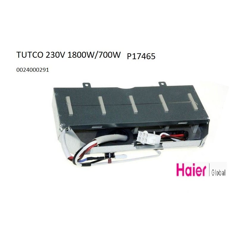 Résistance pour sèche-linge Haier 0024000291