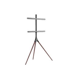 Support chevalet en hêtre TV 45" à 65" - 448079120