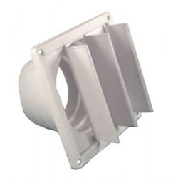 CLAPET DE HOTTE A VOLETS DIAM 150 BLANC