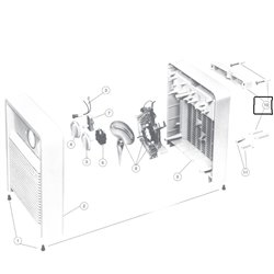 Kit fixation au mur Vortice FH-VO 1644000022
