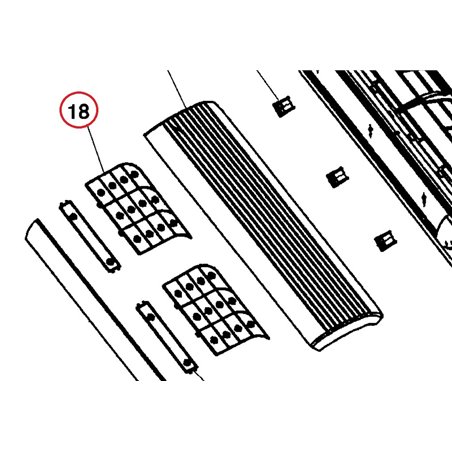 Filtre pour climatiseur Vortice 1186000022