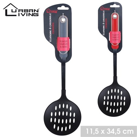 Écumoire a casserole 35 cm Taupe ou Rouge