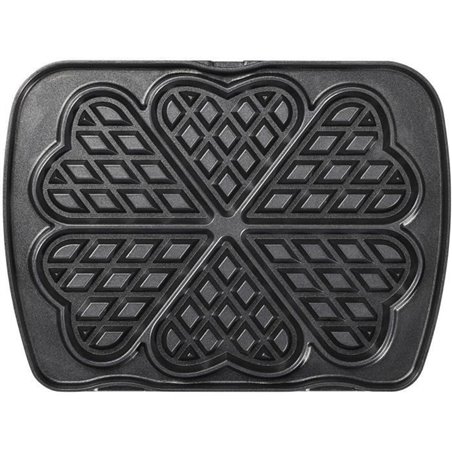 010522 - Paire de plaques pour 6 gaufres cœur pour gaufrier premium LAGRANGE