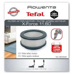 Filtre cylindrique après moteur Rowenta XFORCE 11.60