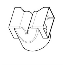 Sortie en T pour recyclage de Hotte Falcon RH1330016900