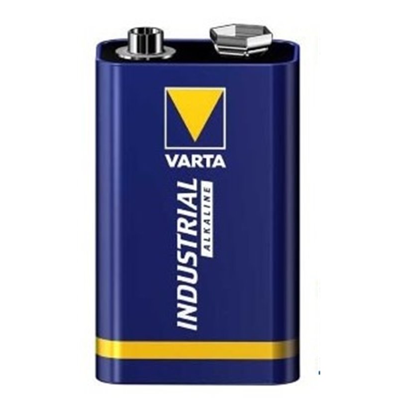Pile Varta en vrac alkaline industriel 6LR61 - 9V - 4022