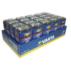 Pile Varta en vrac alkaline industriel 6LR61 - 9V - 4022