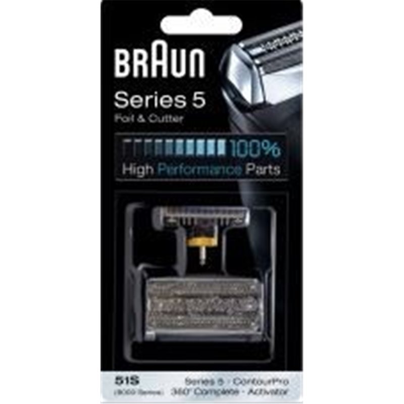 Tête de rasoir Braun – pour rasoir électrique Braun Série 5 Version 2008 / Activator / 360 complete – 5643761