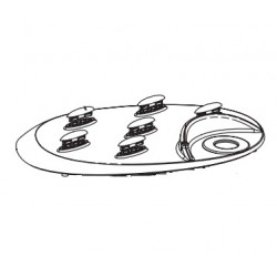 Plateau repose fer noir...