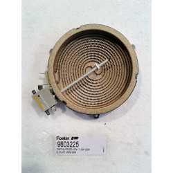 Foyer 1200w 165 diam plaque...