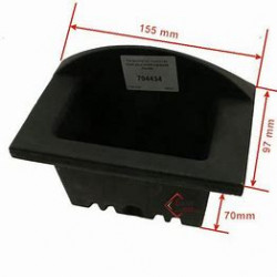 Pot bruleur ou creuset  de...