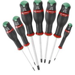 Lot de 7 tournevis Torx Tamper - Wiha