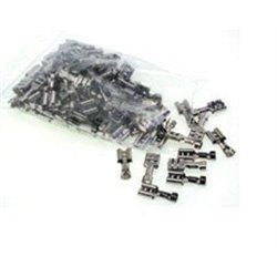 Cosses non isolées haute température 340° - 100 pièces - 6,3x0,8mm