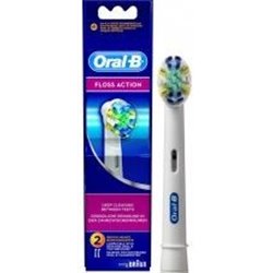Lot de 3 brossettes Floss Action Oral-B – pour brosse à dents électrique – EB25X3
