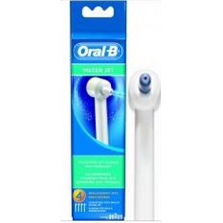 Lot de 4 brossettes Oral-B Canule Waterjet – pour brosse à dents électrique – ED15