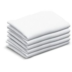 Lot de 5 chiffons absorbants pour nettoyeur vapeur Karcher – KA63693570