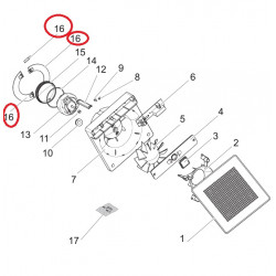 Volets de ventilateur pour...