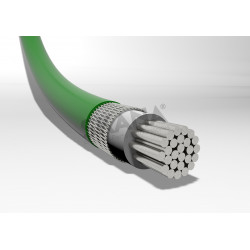 Rouleau de 100m de câble...