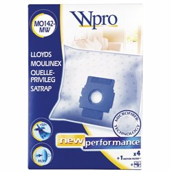 Moulinex/4 sacs + 1FM - fermeture propreté