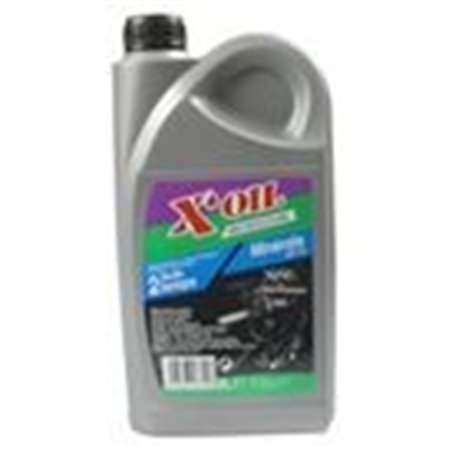Huile XOIL 2 temps minérale en 2 litres (F3477)