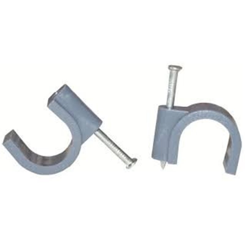 Attaches diamètre 8 gris par 100