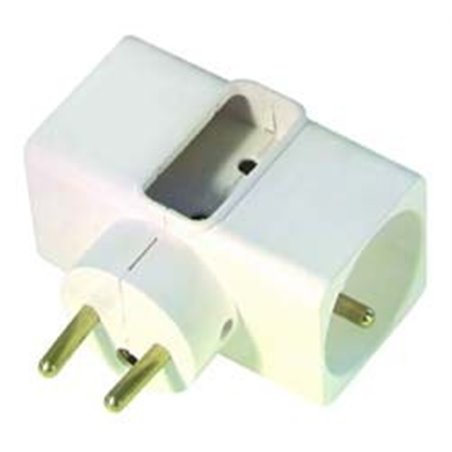 FICHE TRIPLITE 2X10/16A 1X6A 190636