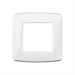Plaque Esprit - 1 poste - Blanc - EUR'OHM 61895