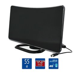 Antenne intérieure CURVE amplifiée 55 dB